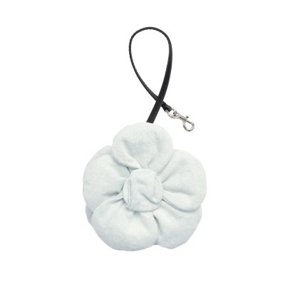 MARC JACOBS THE DAISY DENIM POUCH BAG CHARM 2P6SCH009S02